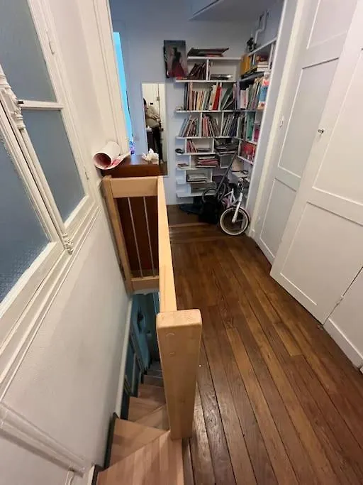 Apartment Charme Hausmanien Vue Parc 4 Rooms Famille Metro 6 Paris France